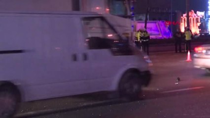 Ankara Üst Geçidin Altından Geçen Yaya, Canından Oldu