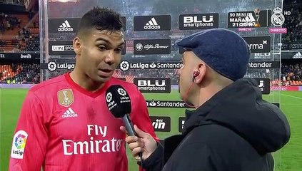 Casemiro: "Seguro que la temporada que viene el Real Madrid vuelve"