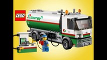 Lego City Tanker Truck 60016 Stop Motion Speed Build - Unboxing Demo Review