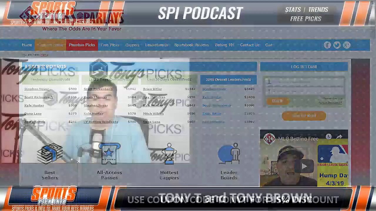 Free Handicapper Betting Picks 4/4/2019