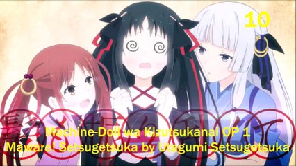 My Top 10 Anime Endings