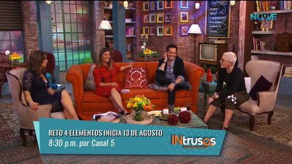 Los nuevos integrantes de  Reto 4 Elementos | Intrusos