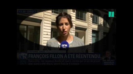 Pendant l&#39;audition de Fillon, BFMTV se trompe d&#39;adresse pour son duplex