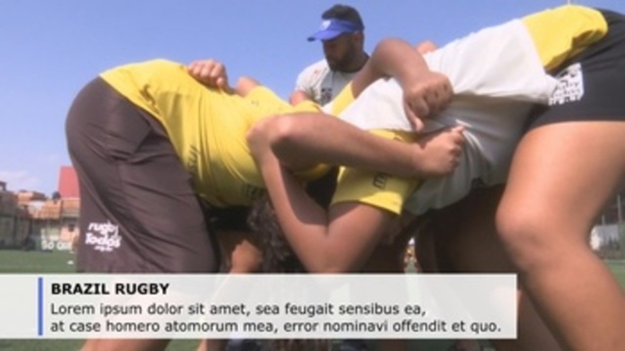 Fast-growing rugby transforming lives of Brazil's disadvantaged youth