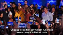 Black, gay woman elected Chicago mayor in historic vote