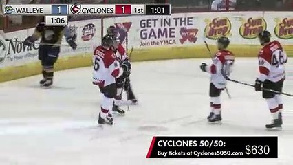 ECHL Toledo Walleye 2 at Cincinnati Cyclones 3