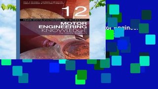About For Books  Reeds Vol 12 Motor Engineering Knowledge for Marine Engineers (Reeds Marine