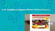 Law Sundiata (Longman African Writers/Classics)