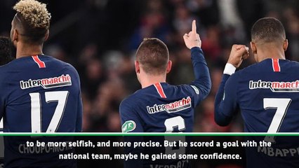 Tuchel eager to see more selfish Verratti after semi-final goal