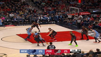 Memphis Grizzlies at Portland Trail Blazers Recap Raw