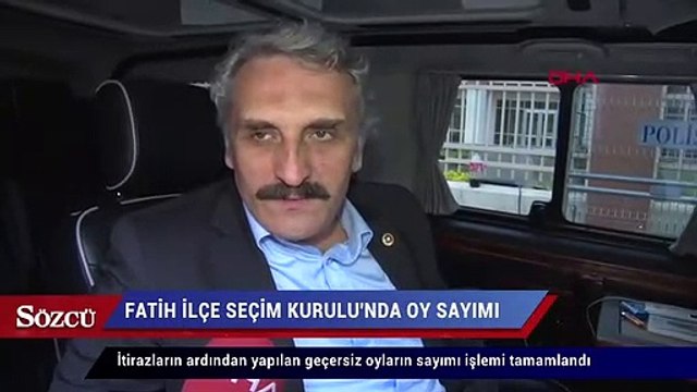 Fatih İlçe Seçim Kurulu’nda geçersiz oyların sayımı sona erdi