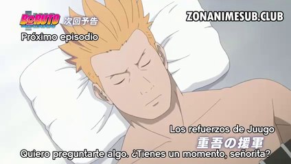 Boruto capitulo 101 sub español - Avance
