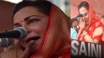 Jaya Parda breaks down at rampur rally recalls Azam Khan | Oneindia News