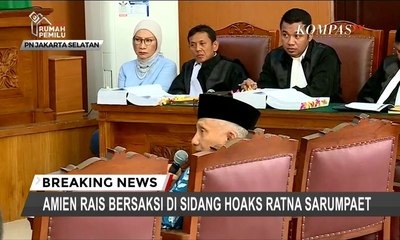 Tak Ada Ponsel, Amien Rais Terima Permohonan Maaf Ratna Lewat Orang Lain