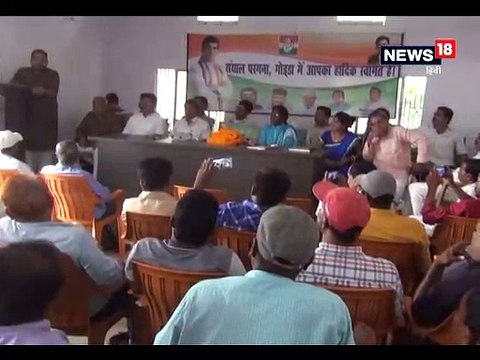 इरफान और फुरकान को मनाने गोड्डा पहुंचे JVM प्रत्याशी प्रदीप यादव-jvm condidate pradeep yadav reached godda for conveying irfan ansari and furkan ansari