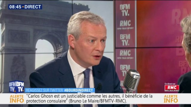 Je ne veux plus d'évasion fiscale. : Bruno Le Maire promet un impôt minimum pour les multinationales qui délocalisent leurs bénéfices dans des paradis fiscaux
