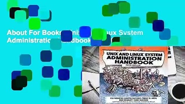 About For Books Unix and Linux System Administration Handbook For Kindle