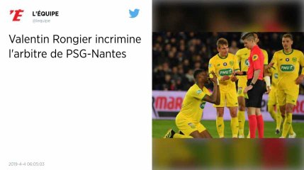 PSG - FC Nantes. Valentin Rongier, le capitaine des canaris, met en cause l'arbitre