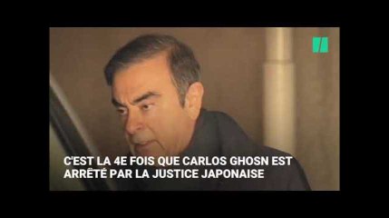 Carlos Ghosn arrêté pour la 4 e fois au Japon