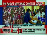 Congress president Rahul Gandhi files nomination papers from Kerala’s Wayanad seat