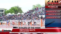 Spring’s Treyvon Mays, Stafford 4x100m relay team and Strake Jesuit Coach Collier excel during March relays