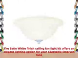 Emerson Ceiling Fans LK74SW Opal Matte Light Fixture for Ceiling Fans Medium Base CFL