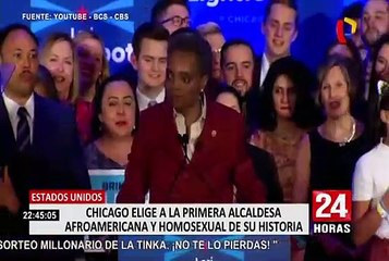 Chicago elige alcaldesa afroamericana y lesbiana por primera vez en su historia