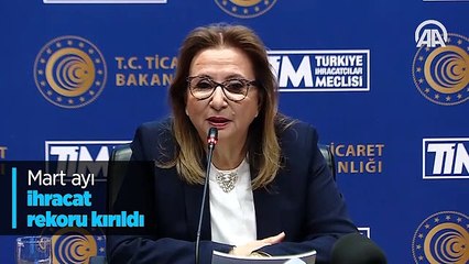 Mart ayı ihracat rekoru kırıldı