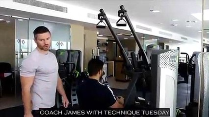 Correct Tecnique for lat-pulldown