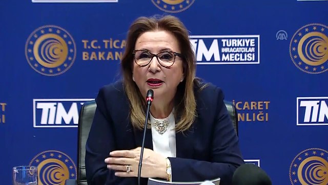 Pekcan: '2019'un ilk çeyreğinde, tarihimizin en yüksek ihracat rakamı olan 44 milyar 567 milyon doları yakalamış bulunuyoruz'- ANKARA