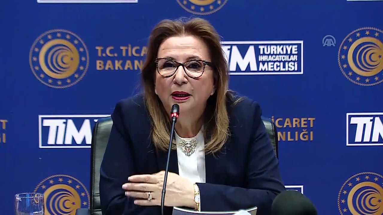 Pekcan: '2019'un ilk çeyreğinde, tarihimizin en yüksek ihracat rakamı olan 44 milyar 567 milyon doları yakalamış bulunuyoruz'- ANKARA
