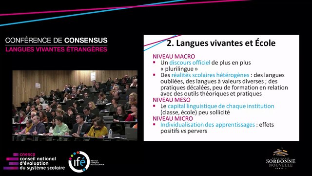 D. MACAIRE, C. REISSNER - Comment articuler les différentes langues de l'élève ?