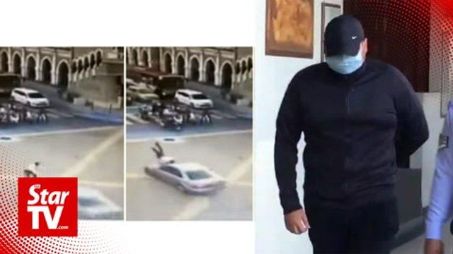 Driver jailed, fined for ramming traffic police