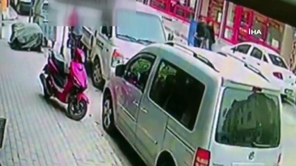 - Silahlı saldırgana meydan dayağı kamerada