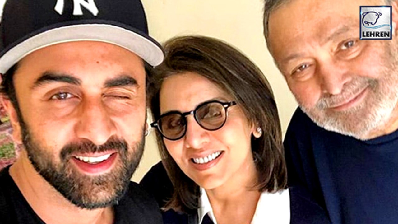 Ranbir Kapoor Is Full Of Smiles With Dad Rishi...