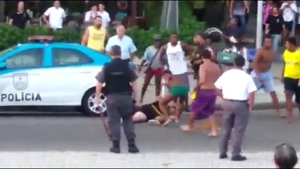 Violents affrontements à Rio, un blessé grave