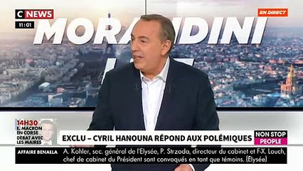 Exclu: En direct dans Morandini Live, Cyril Hanouna révèle être en train de produire une nouvelle série humoristique qui se déroulera dans un abribus