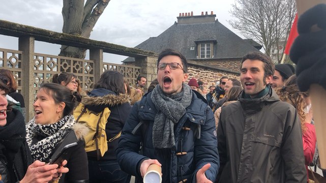 Dans la grève de l’Education Nationale contre les réformes Blanquer