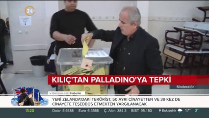 Büyükelçi Kılıç'tan Palladino'ya yanıt
