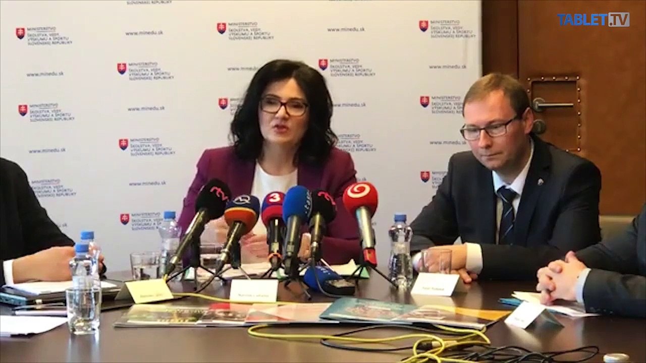 ZÁZNAM: TK ministerky školstva Martiny Lubyovej