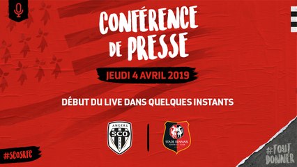 J31. #SCOSRFC. la conférence de presse d'avant-match