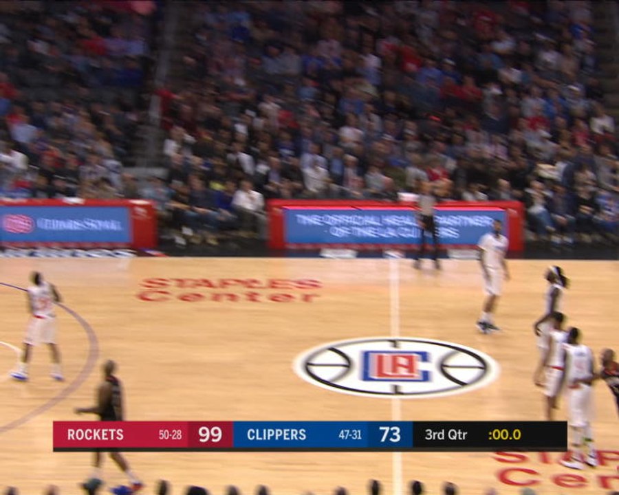 Paul buzzer beater from beyond half court