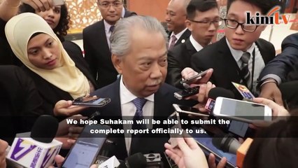 Muhyiddin: Gov't waiting for report on alleged enforced disappearances