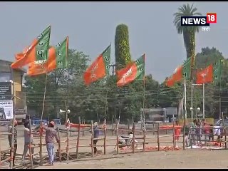 शुक्रवार को दून के परेड ग्राउंड में पीएम की चुनावी जनसभा की तैयारी जोरों पर