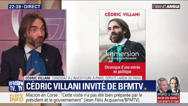Cédric Villani invité de BFMTV