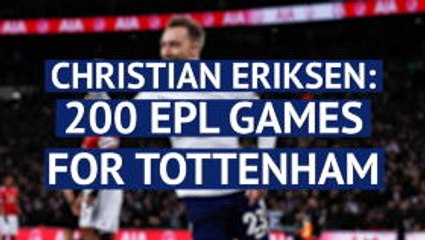 Download Video: QUIZ: Christian Eriksen - 200 EPL games