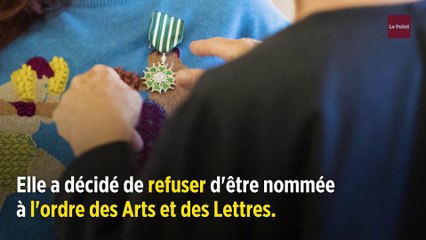 Blanche Gardin refuse d'être décorée et critique le gouvernement