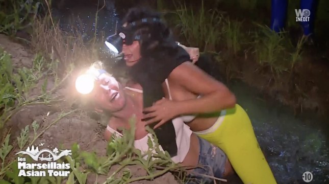 Jessica Thivenin et Maéva hurlent de peur (Marseillais Asian Tour) - ZAPPING PEOPLE DU 04/04/2019