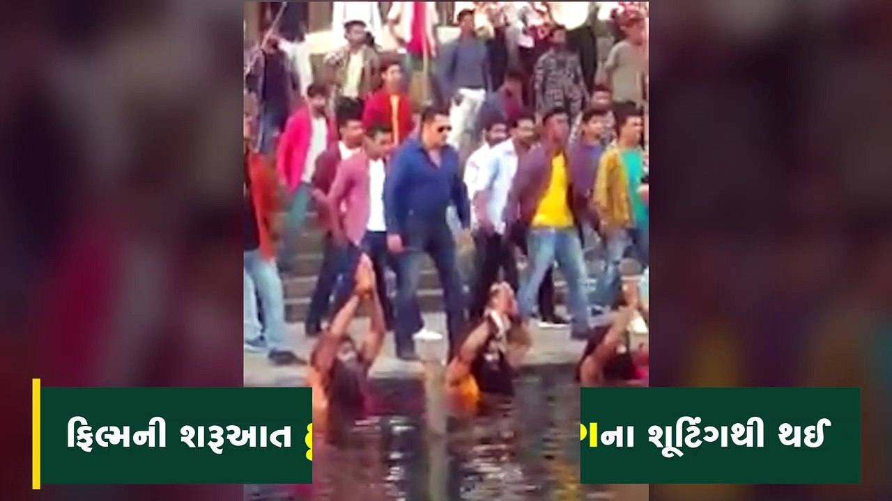 દબંગ 3ના સેટ પર 'હૂડ હૂડ દબંગ'નો ડાન્સ કરતા સલમ...
