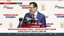 AK Parti Genel Başkan Yardımcısı Ali İhsan Yavuz açıklama yapıyor